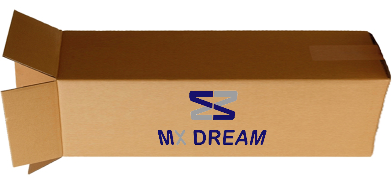 Vacuum compressed Roll Packed + Box