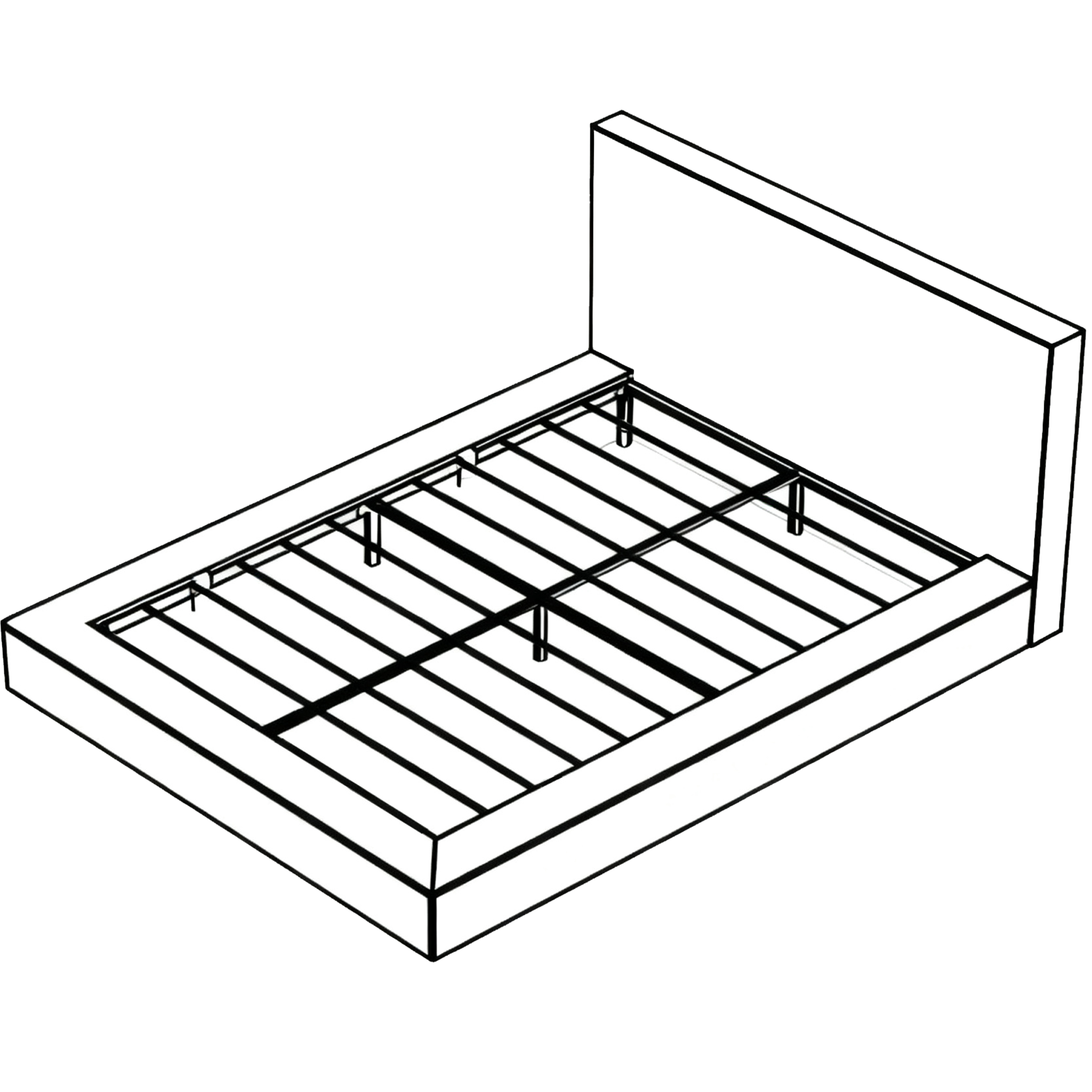 Foam Bed Frame
