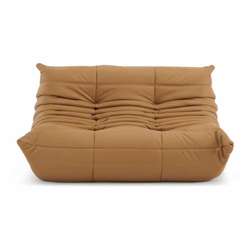 ICONIC TOGO STYLE MODULAR DOUBLE SEAT SOFA Turmeric