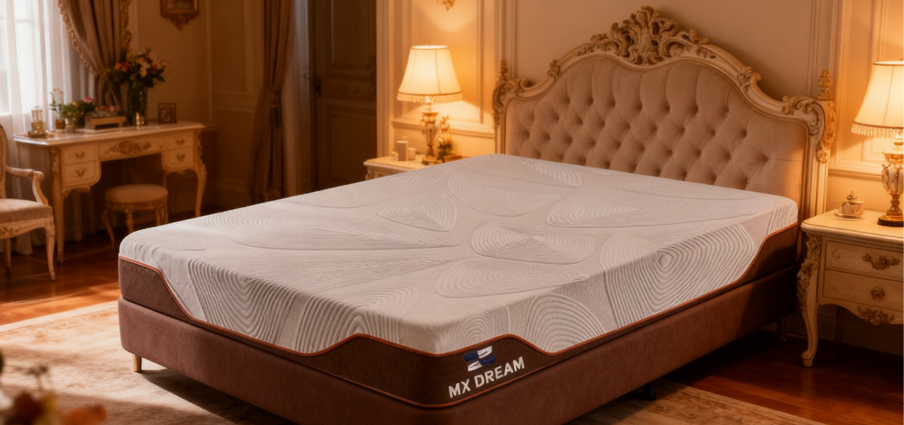 Wholesale Minimalist Texture Foam Mattress | Modern Neutral Design OEM for Retail & Developers