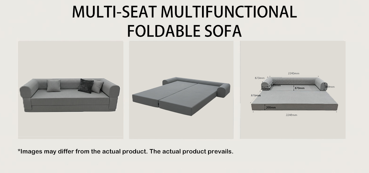 MULTI-SEAT MULTIFUNCTIONAL FOLDABLE SOFA