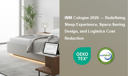 2026 imm cologne Preview: Revolutionizing Sleep Spaces with Compressed Foam Bed Frames