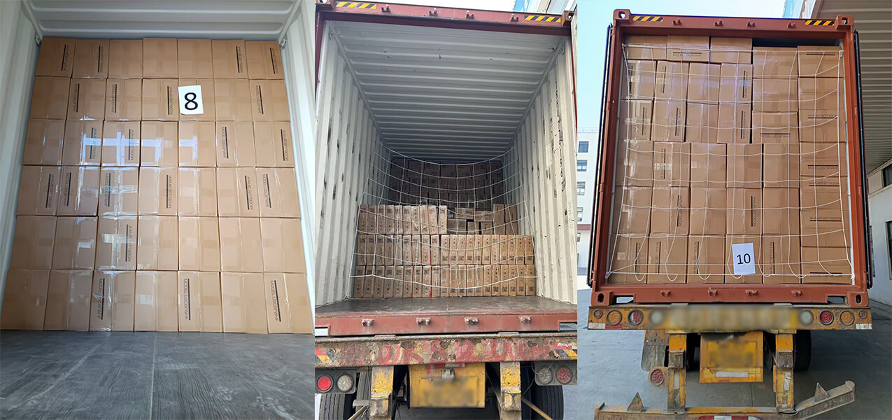 Maximum capacity container shipping for wholesale compressed roll-pack mattresses and foam furniture to optimize cross-border logistics costs