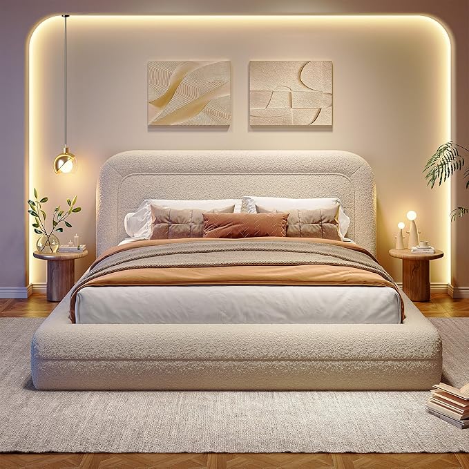 Cozy night view of MX DREAM 3D soft-padding headboard with warm ambient lighting, showcasing premium texture for hotel and residential suites