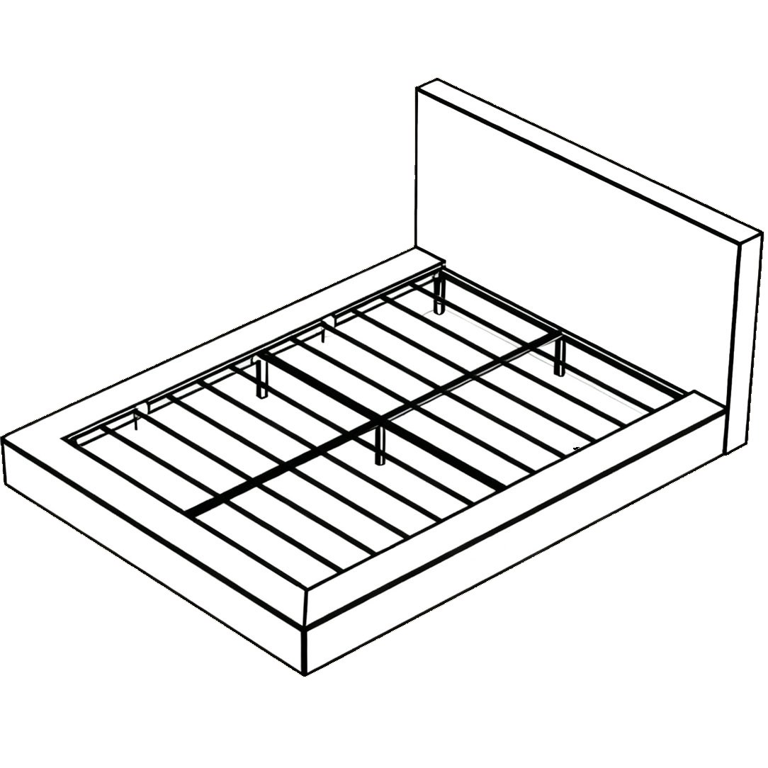 Foam Bed Frame