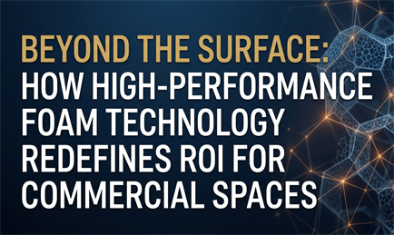 Beyond the Surface: How High-Performance Foam Technology Redefines ROI for Commercial Spaces