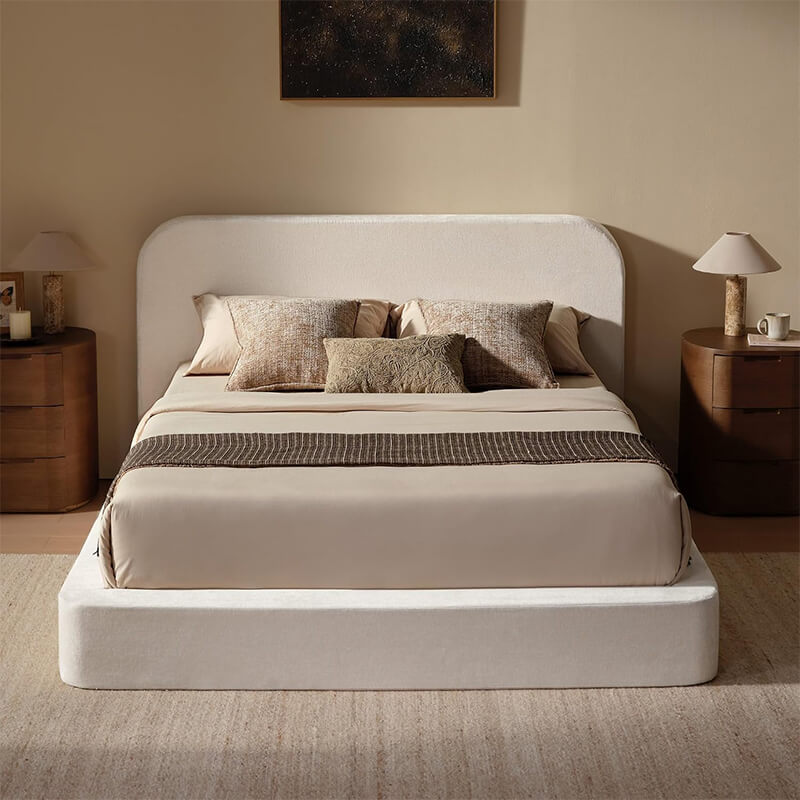 MX DREAM Modern Upholstered All-Foam Bed Frame | Factory-Direct & Vacuum-Compressed Wholesale Solution