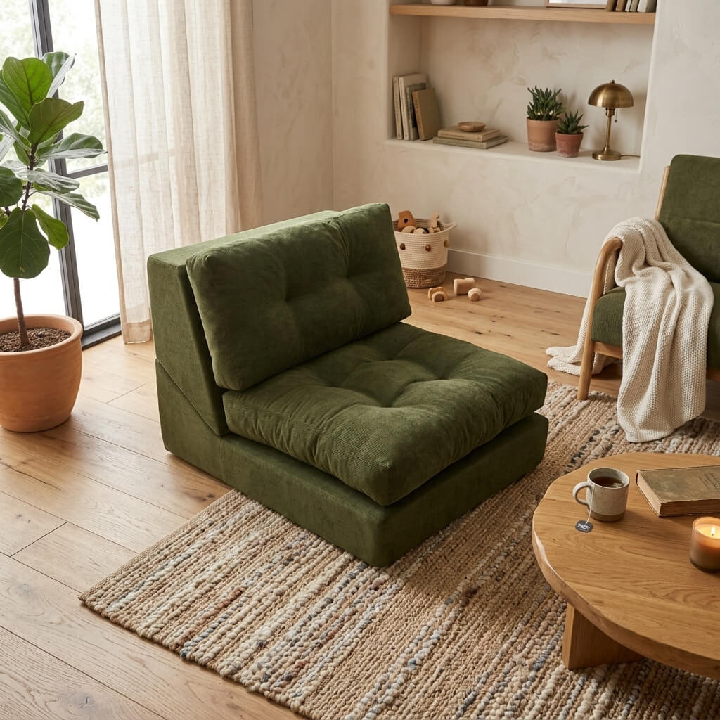mx-dream-compressed-foam-sofa-green