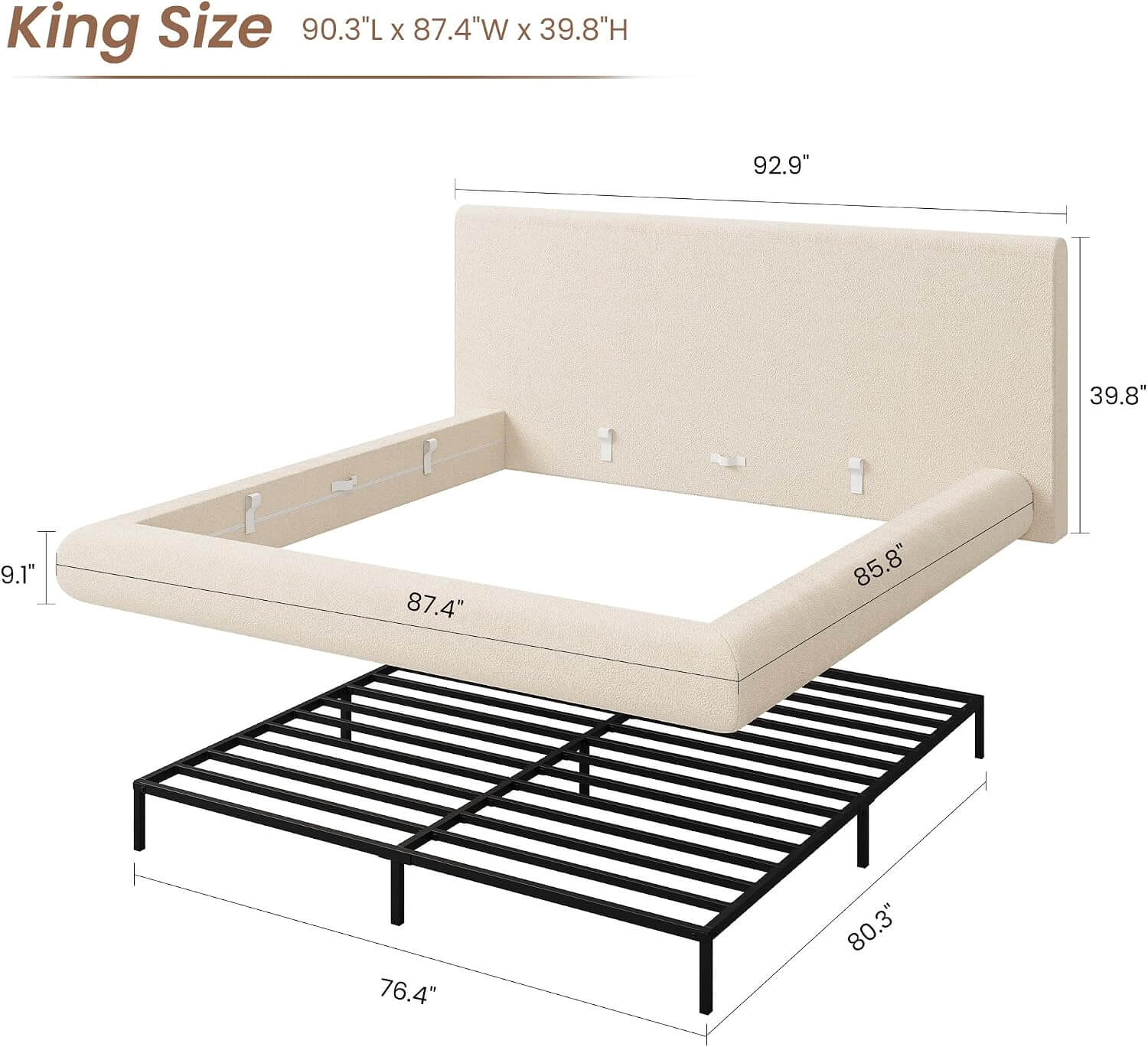 MX_DREAM_Modern_Low_Profile_Platform_Bed_Full_View